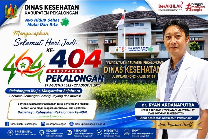 Ucapan Hari Jadi Kabupaten Pekalongan 404