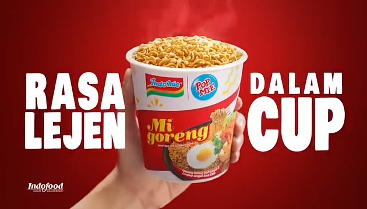 Pop mie rasa Indomie goreng