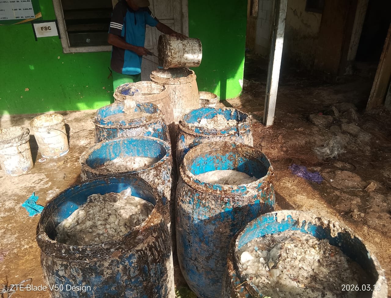 Foto dok. Barang bukti yang akan digantikan dengan barang bukti yang diduga sudah terjual.