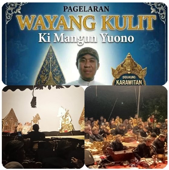 Sedekah Bumi Desa Pringsurat Meriah, Pagelaran Wayang Kulit Ki Mangun Yuono Jadi Magnet Warga
