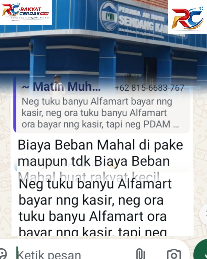 Biaya Abodemen PDAM Batang Disorot, Warga Keluhkan Tetap Bayar Meski Tak Pakai Air