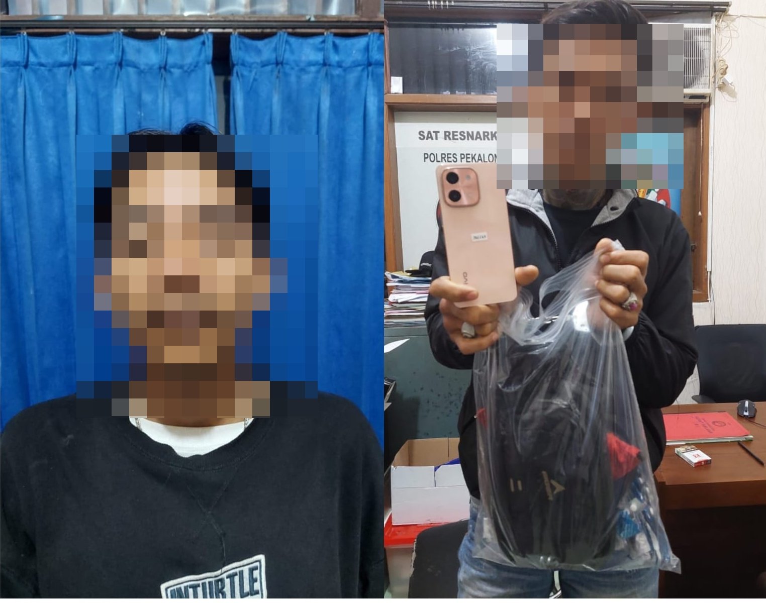Sat Resnarkoba Polres Pekalongan Ungkap Jaringan Sabu dan Psikotropika, Dua Pelaku Pengedar Diamankan