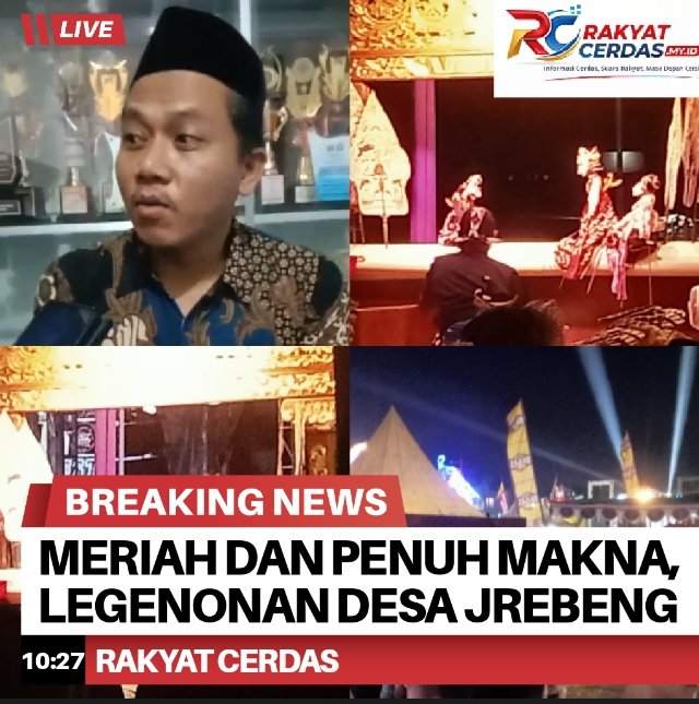 Meriah dan Penuh Makna, Legenonan Desa Jrebengkembang Satukan Warga dalam Tradisi Sedekah Bumi