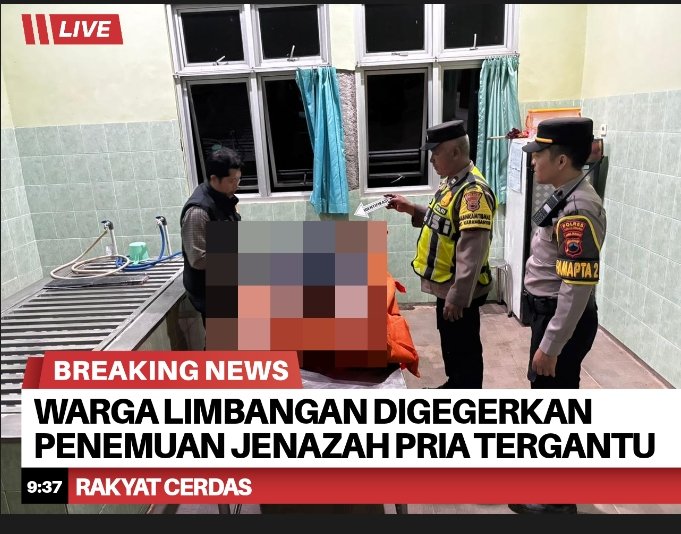 Warga Limbangan Digegerkan Penemuan Jenazah Pria Tergantung di Kebun Alpukat