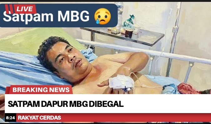 Satpam Dapur MBG di Medan Jadi Korban Begal Bersenjata, Peluru Masih Bersarang di Tubuh Selama Sembilan Hari
