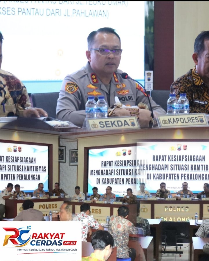 Forkopimda Kabupaten Pekalongan Matangkan Kesiapan Hadapi Kontinjensi, Antisipasi Dinamika Kamtibmas Jelang May Day