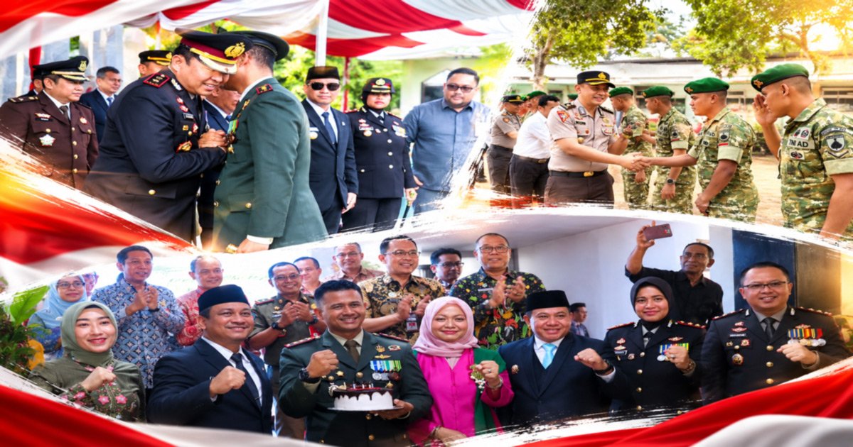 HUT ke-81 TNI, Polres Pekalongan Sambangi Sejumlah Satuan: Sinergi Makin Solid