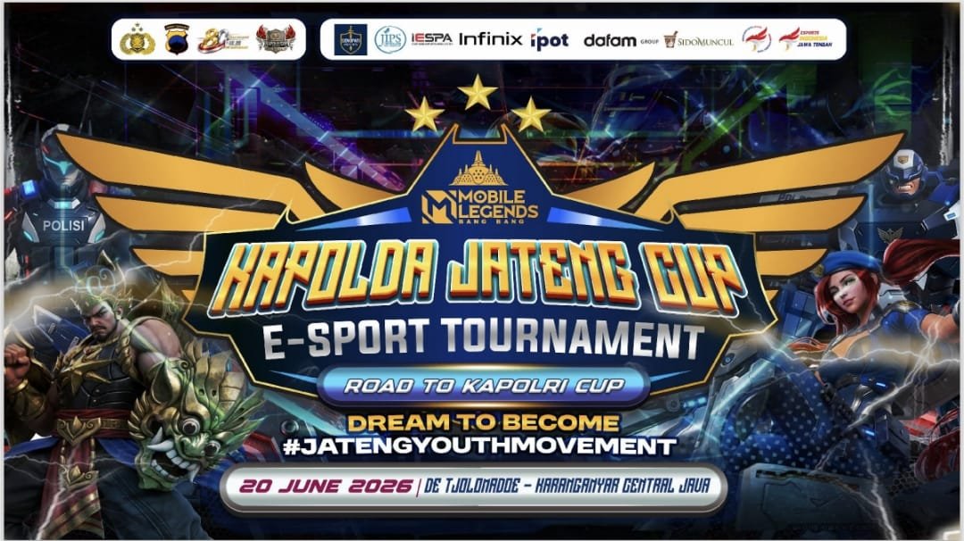 Kapolda Jateng E-Sport Cup 2026 Hadirkan Festival Digital, Hiburan, dan Pelayanan Sosial untuk Masyarakat