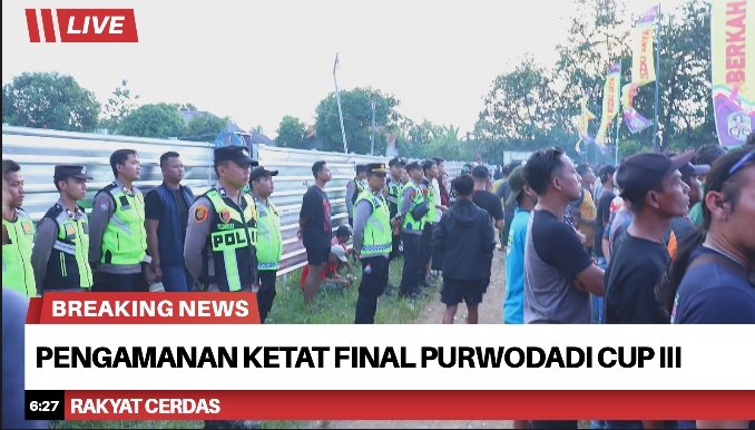 Pengamanan Ketat Warnai Grand Final Purwodadi Cup III 2026, Bintang Sembilan Botekan Tampil sebagai Juara