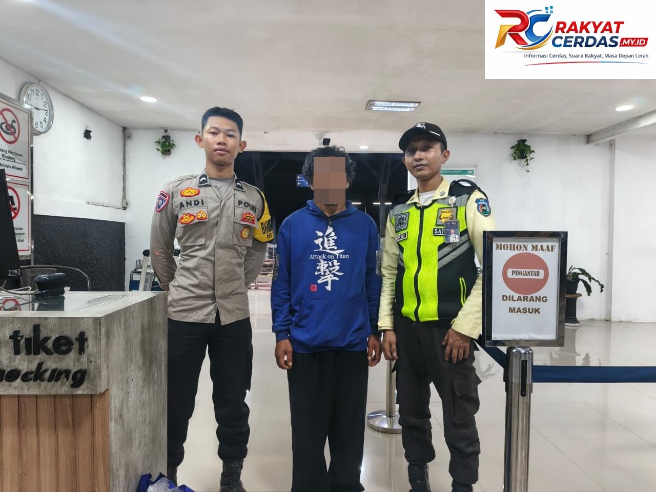 Polisi Wiradesa Tunjukkan Wajah Humanis, Pria Terlantar Asal Kediri Dipulangkan dengan Penuh Kepedulian