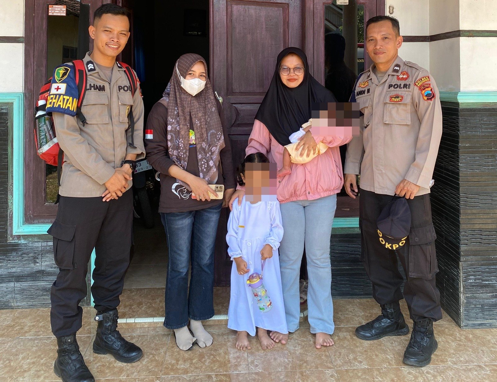 Polisi di Pekalongan Sisir Bayi Kaki Bermasalah, Pastikan Dapat Penanganan Medis Tuntas