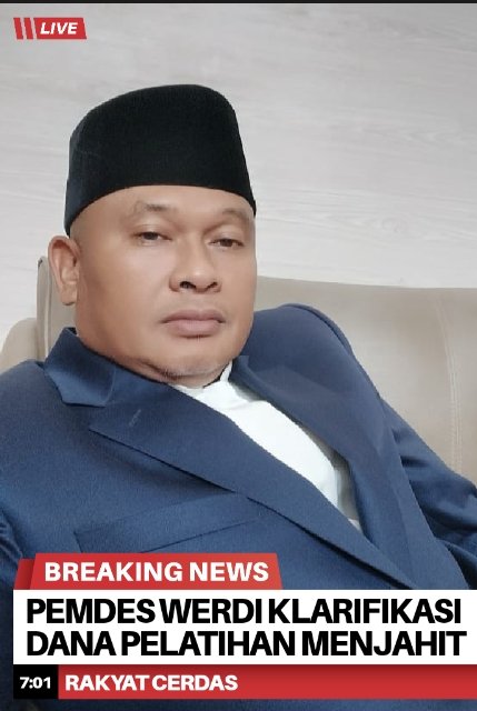 Pemdes Werdi Klarifikasi Dana Pelatihan Menjahit Rp.37,5 Juta, Tegaskan Sudah Dikembalikan ke Kas Desa