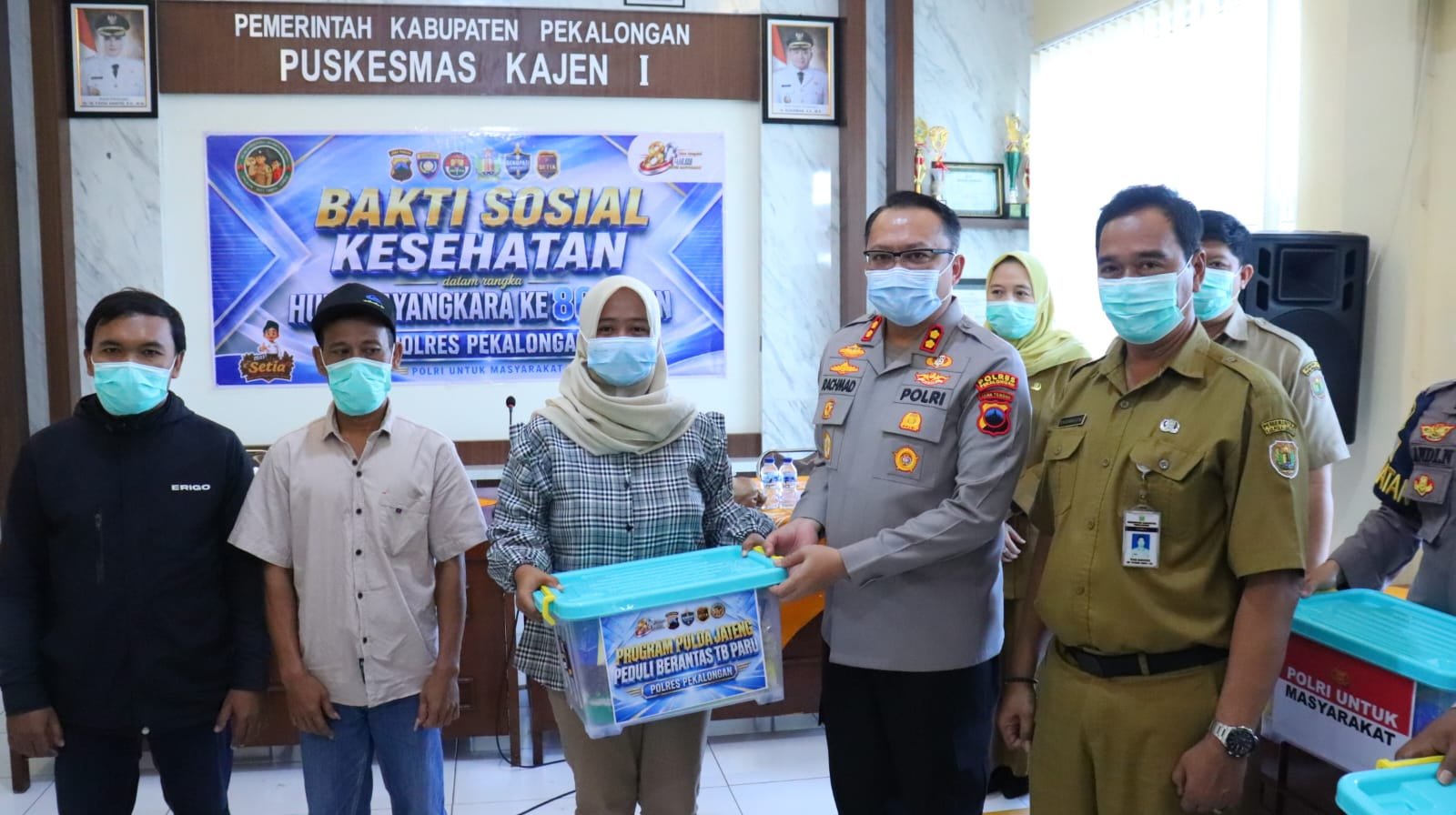 Polres Pekalongan dan Dinkes Intensifkan Skrining TB Paru, Perkuat Upaya Memutus Rantai Penularan di Kabupaten Pekalongan