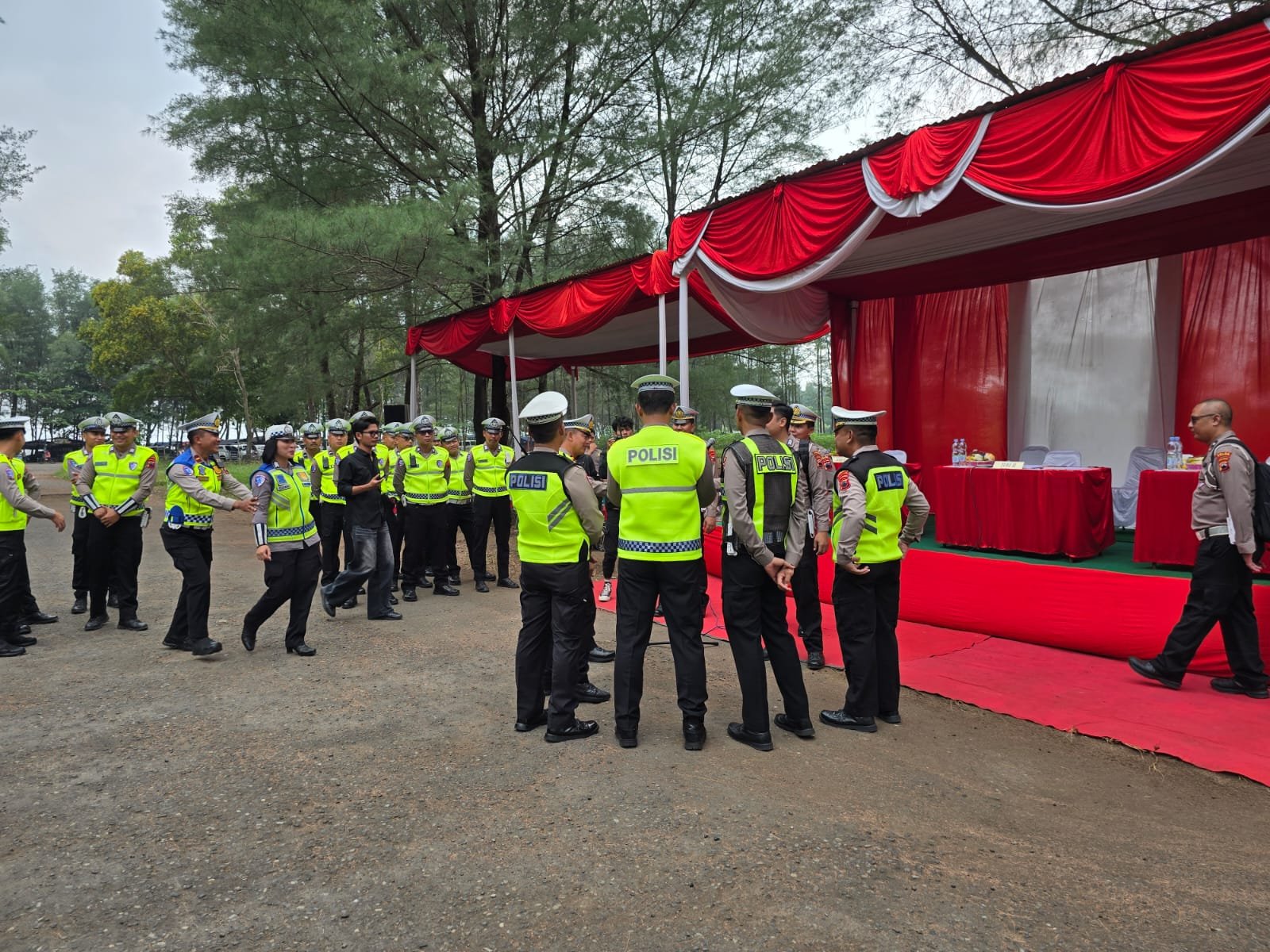 Satlantas Polres Pekalongan Asah Profesionalisme Lewat Lomba TPTKP dan Olah TKP Kecelakaan Lalu Lintas