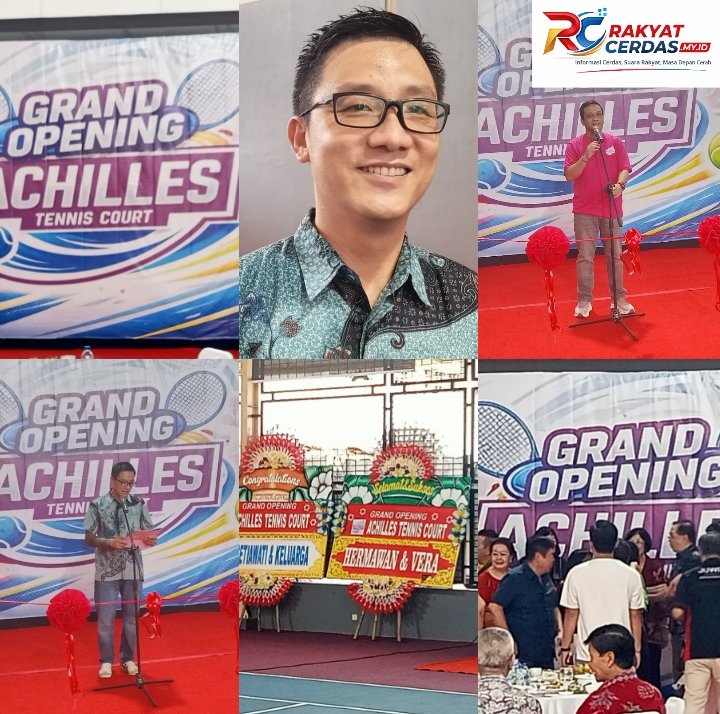 Lapangan Tenis Berstandar Nasional Resmi Dibuka, Achilles Tennis Court Hadirkan Harapan Baru bagi Atlet Pekalongan