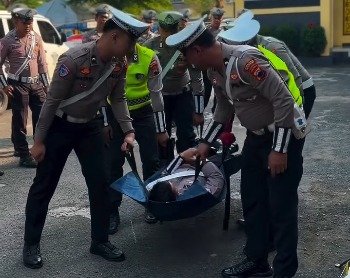 Satlantas Polres Pekalongan Asah Profesionalisme Personel Melalui Pelatihan Penanganan TKP Kecelakaan Lalu Lintas