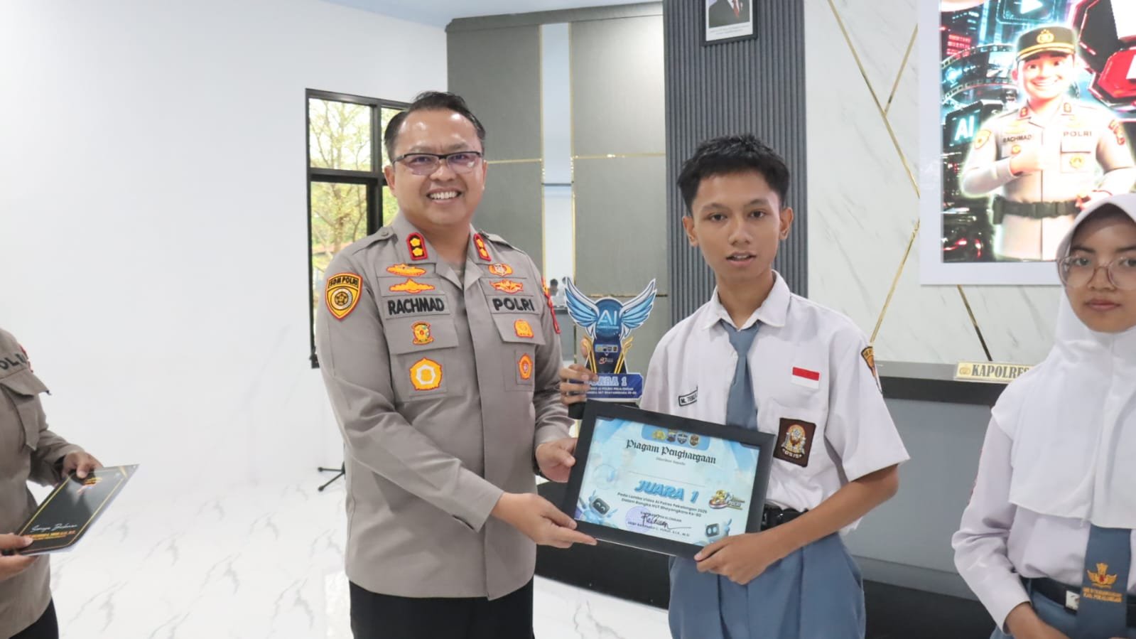 Polres Pekalongan Gelar Lomba Video AI Hari Bhayangkara ke-80, Dorong Generasi Muda Ciptakan Konten Digital Edukatif