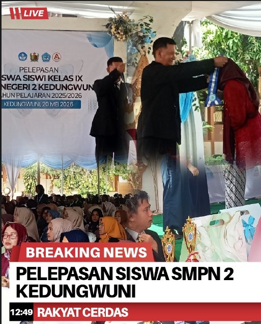 Pelepasan Siswa SMPN 2 Kedungwuni Diwarnai Sorotan Komite Sekolah