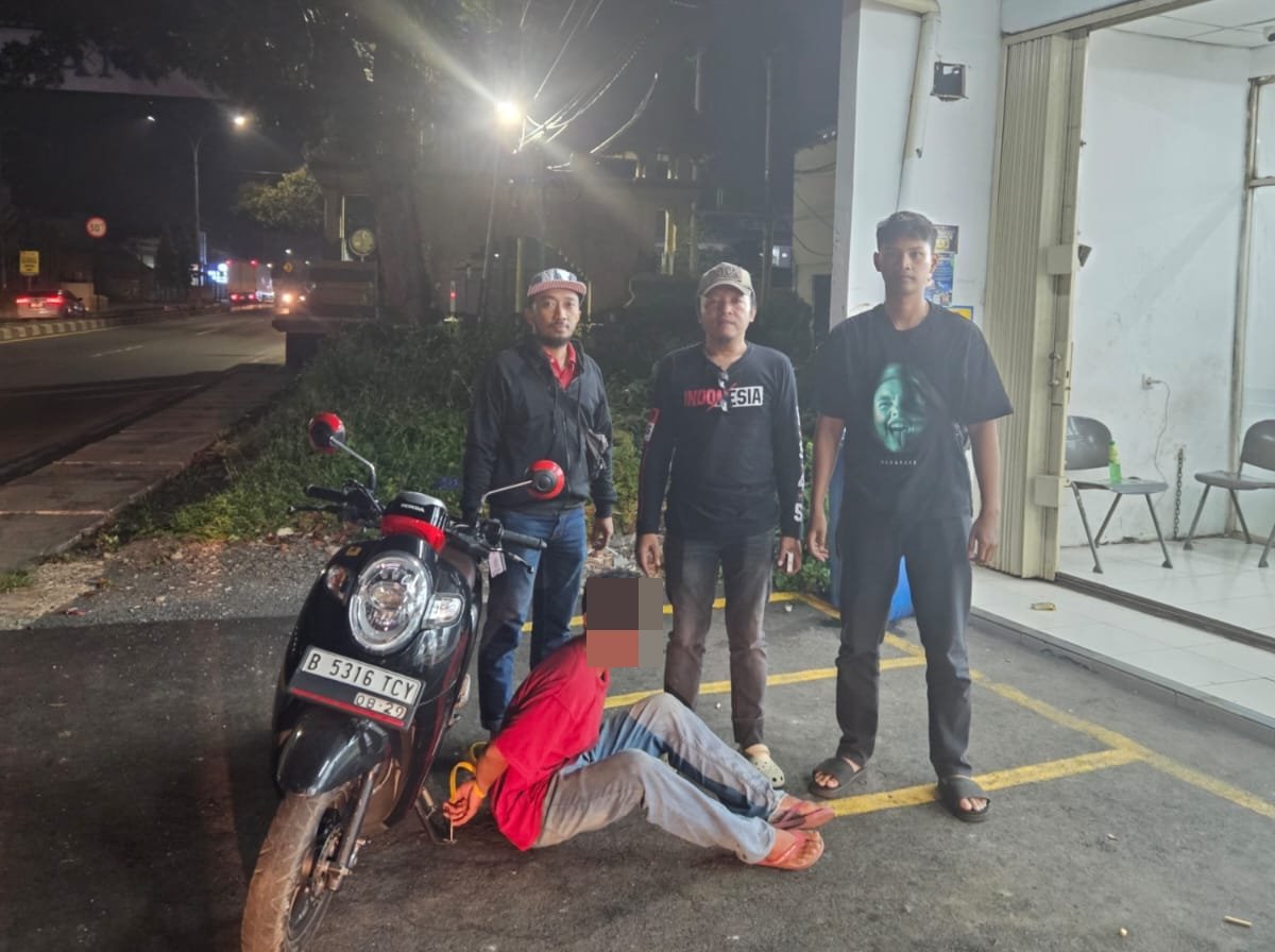Kurang dari Lima Jam, Polres Pekalongan Bekuk Terduga Pencuri Motor di Perbatasan Batang Berkat Laporan Call Center 110