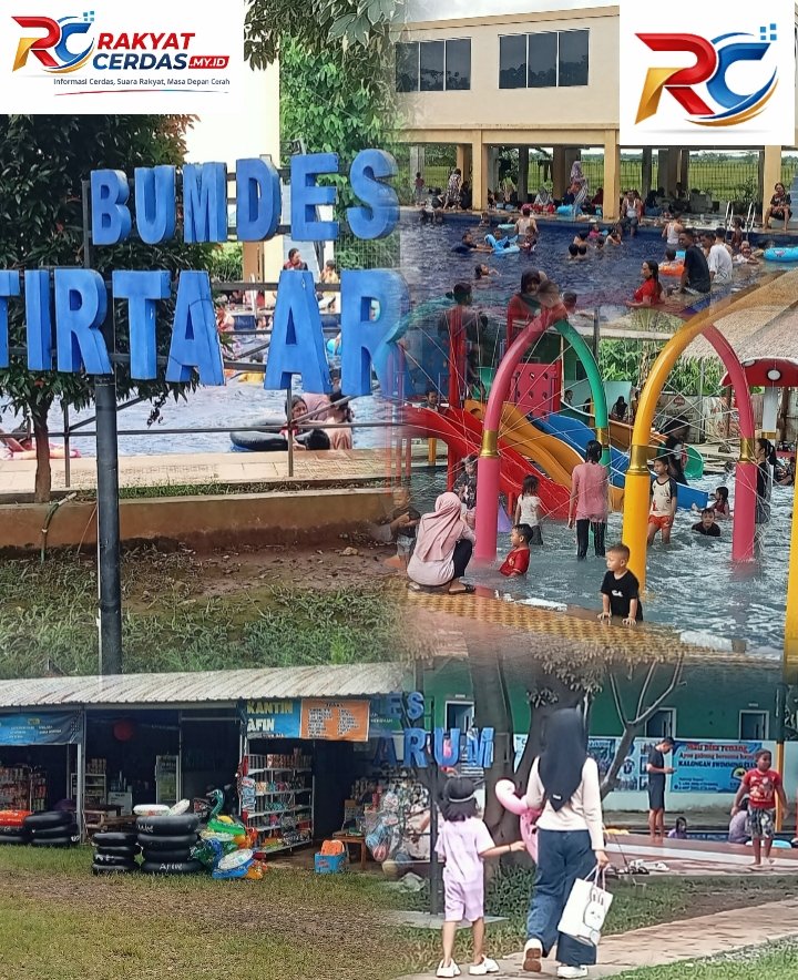 Wisata BUMDes Tirta Arum Sumurjomblangbogo Diserbu Pengunjung saat Syawalan 1447 H