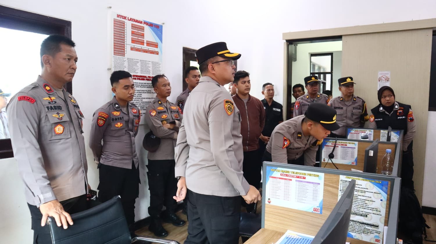 Kapolres Pekalongan Pastikan Layanan Call Center 110 Siaga 24 Jam, Respons Cepat Jadi Prioritas Pelayanan Publik