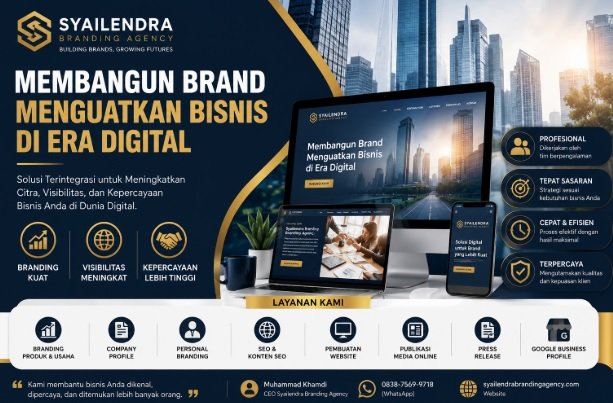Syailendra Branding Agency Dorong UMKM Jawa Tengah Naik Kelas Lewat Strategi Digital