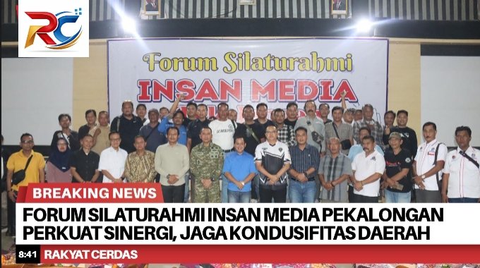 Forum Silaturahmi Insan Media Pekalongan Perkuat Sinergi, Jaga Kondusivitas Daerah