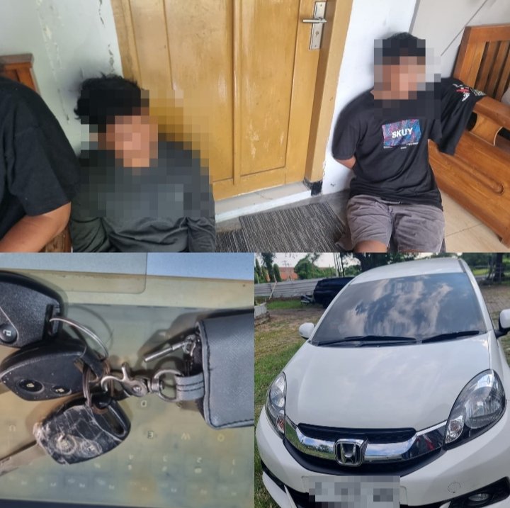 Komplotan Pencuri Honda Mobilio di Sragi Dibekuk, Polisi Amankan Mobil Milik Warga Ketanonageng
